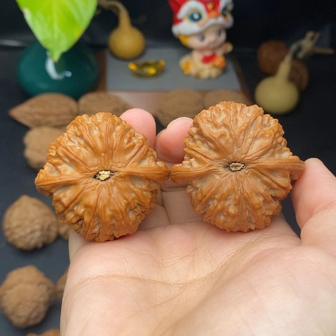 把件文玩核桃U**s金麒麟全品42