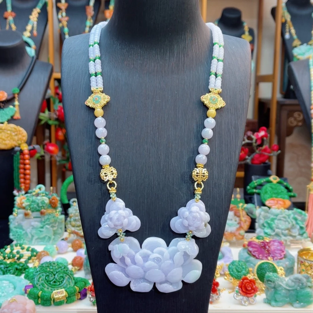 翡翠颈饰合金48小时鉴赏期