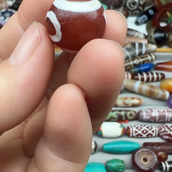 玛瑙/玉髓合金颈饰