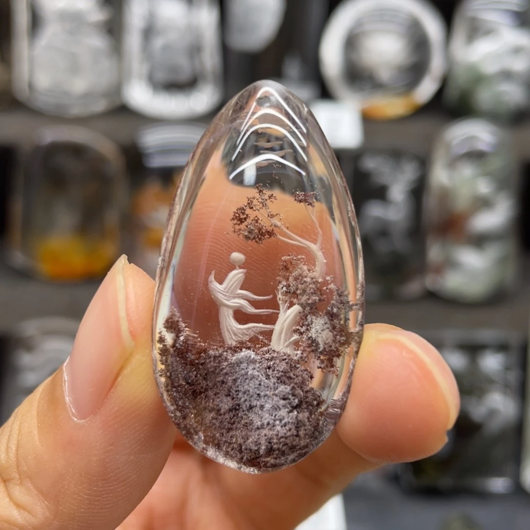 未镶嵌颈饰水晶悟道