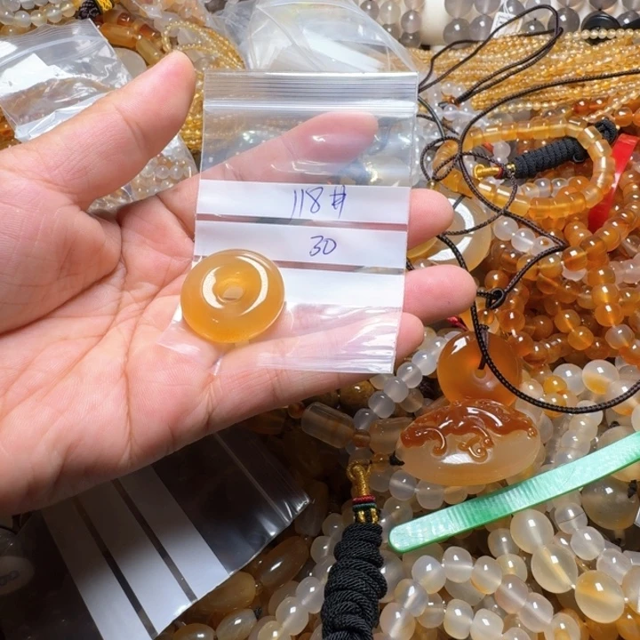 玛瑙/玉髓颈饰未镶嵌?**?118