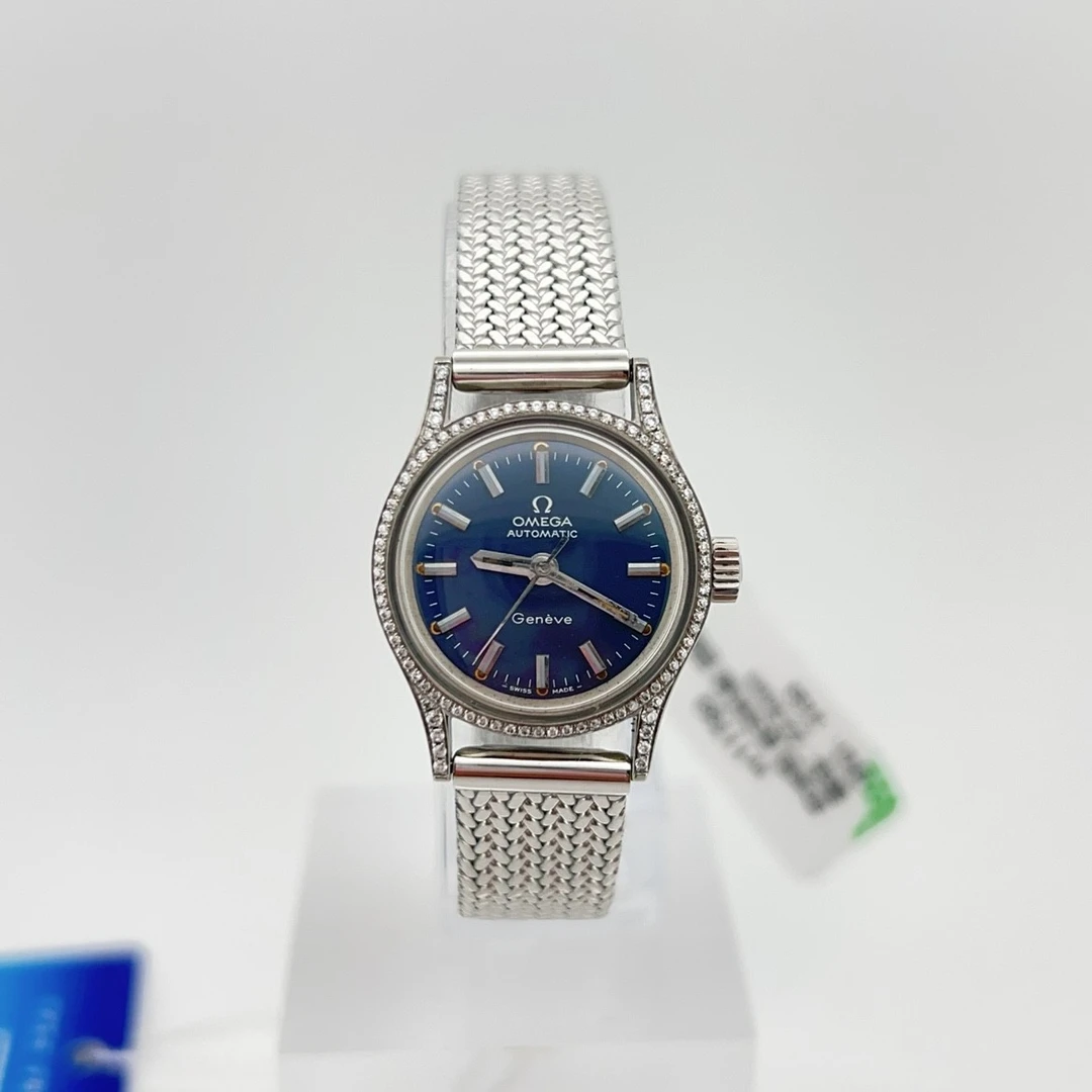 95新 Omega/欧米茄 自动机械表后钻22.5mm/公价32999/w11789