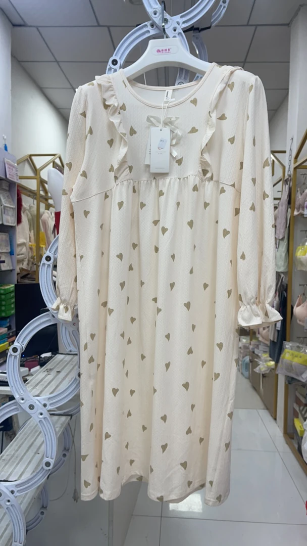 薄款纯棉长袖睡衣