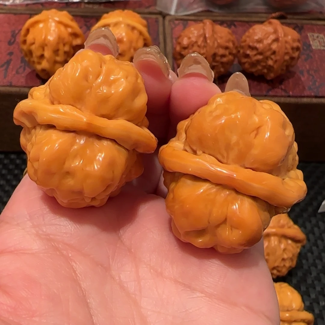 桃核吊坠蛤蟆头36精品