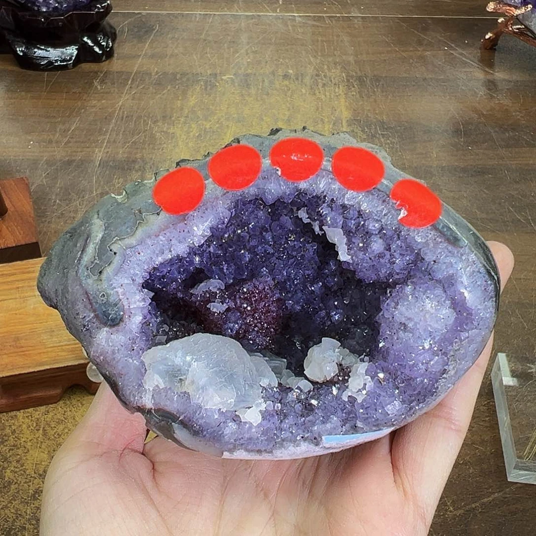 紫晶摆件未镶嵌福利