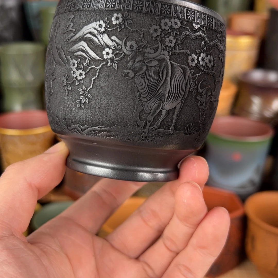 紫砂茶杯紫砂主人杯