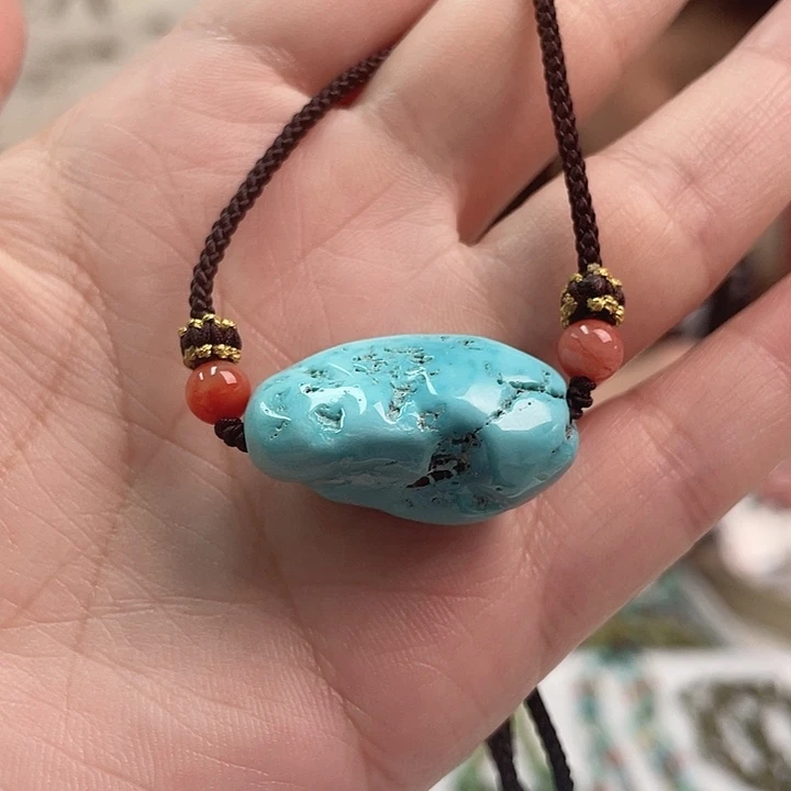 未镶嵌绿松石珠宝奇石