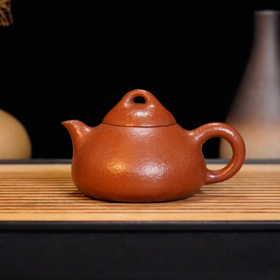 LHZC-045 宜兴手工紫砂   东坡瓢