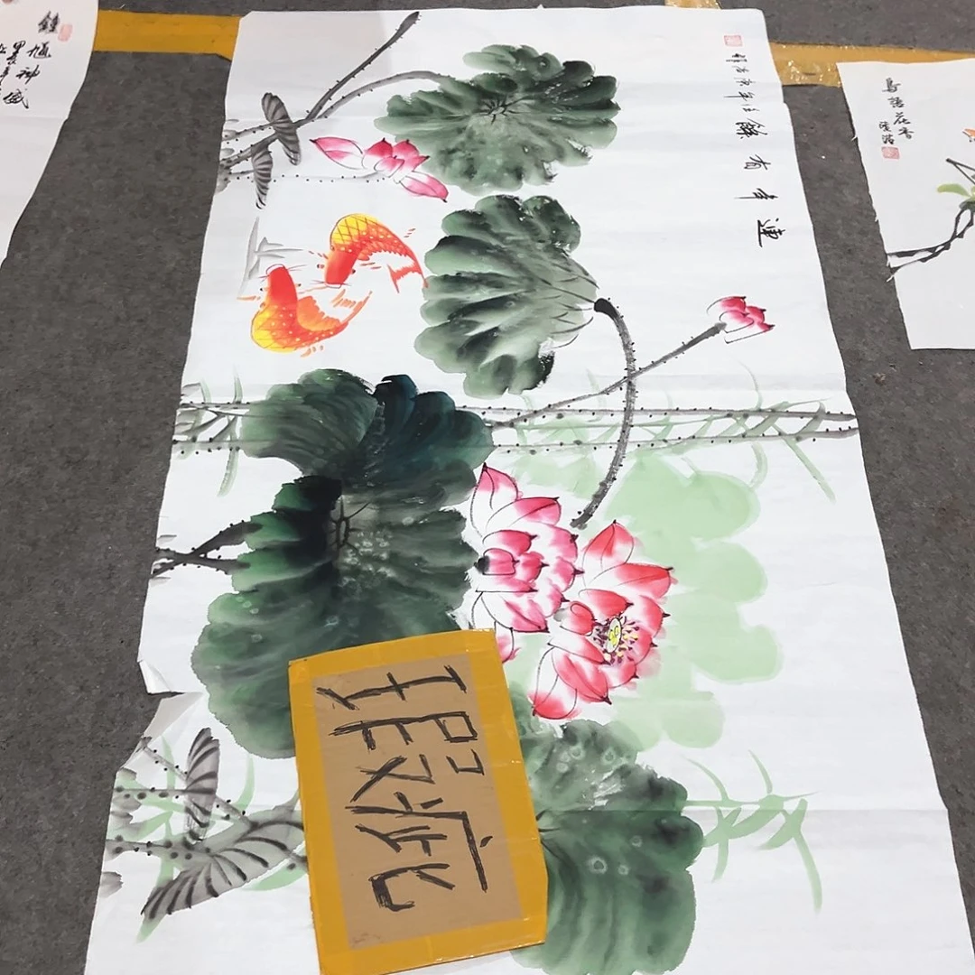 国画纯手工绘画作品欣赏作品