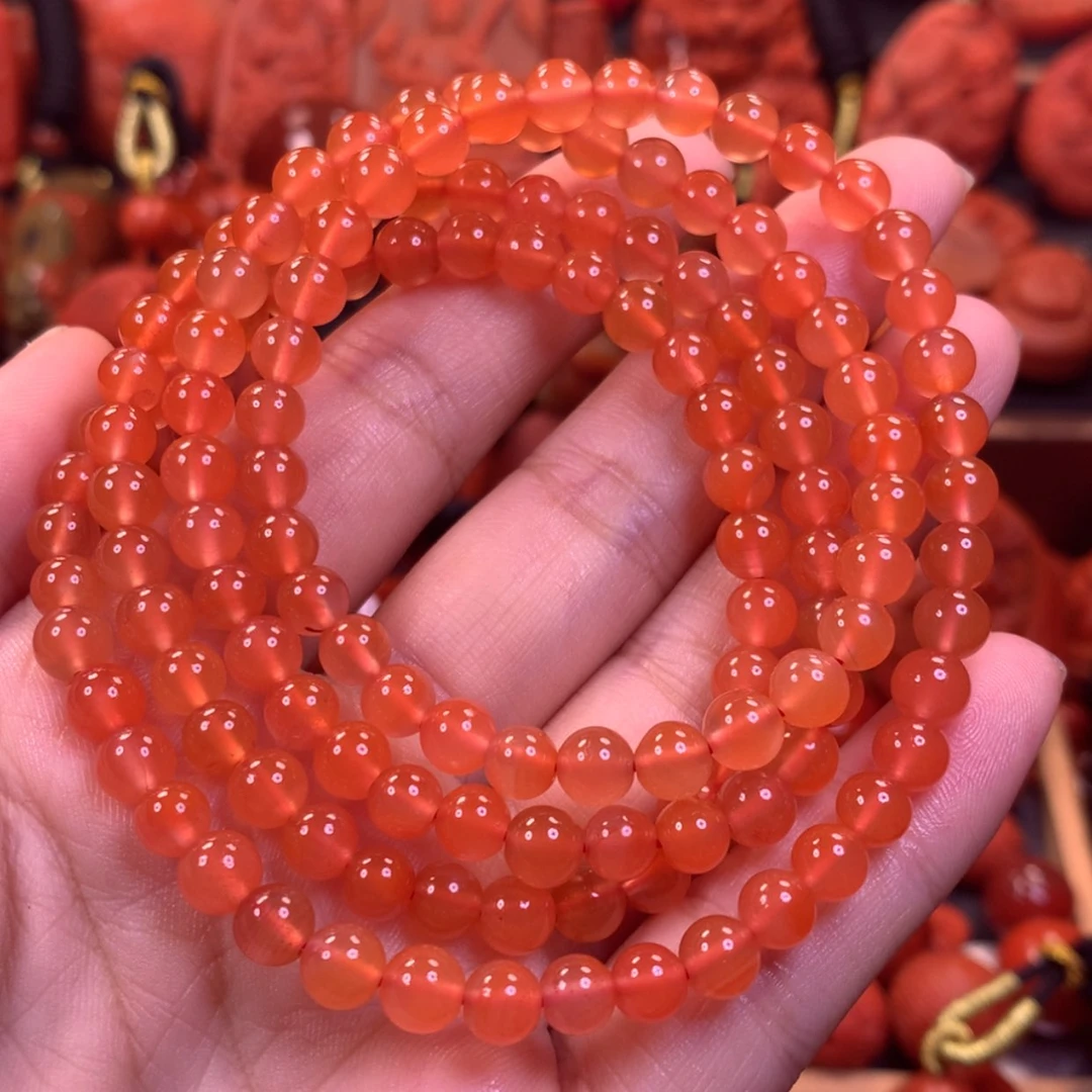 【闪购商品】未镶嵌多圈南红玛瑙