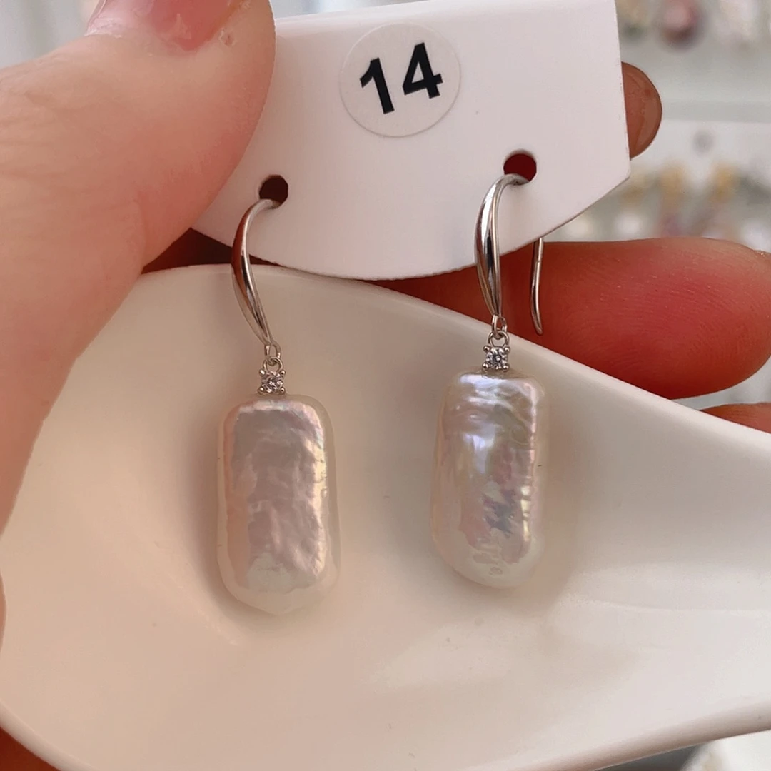 淡水珍珠颈饰银S925镶嵌乘*