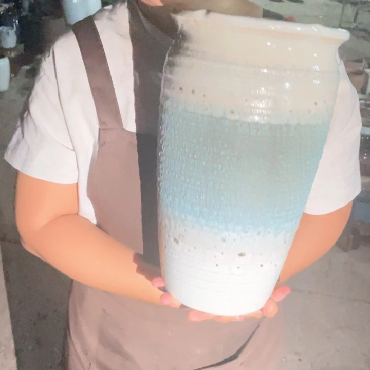 紫砂花盆口19高33正品正品