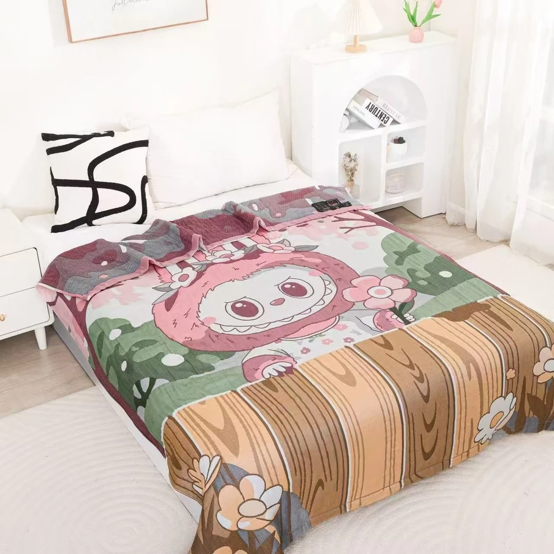 【拉布布】150*200cm 新疆棉A类 柔软亲肤卡通泡芙被