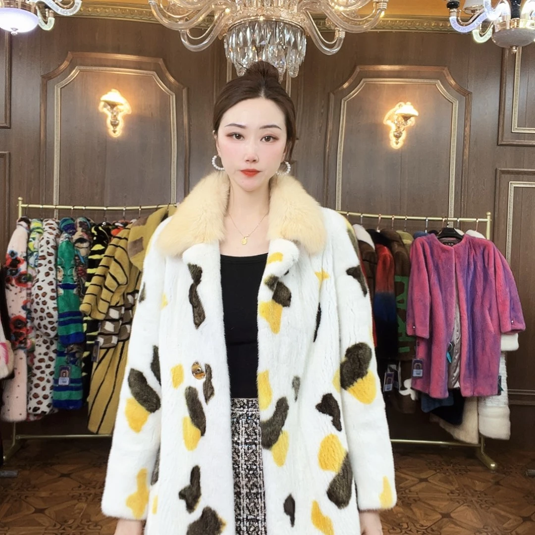 貂皮大衣时尚潮流