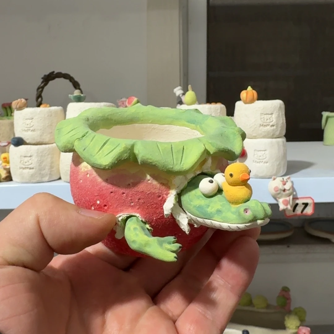 厂家直销手工花盆摆件