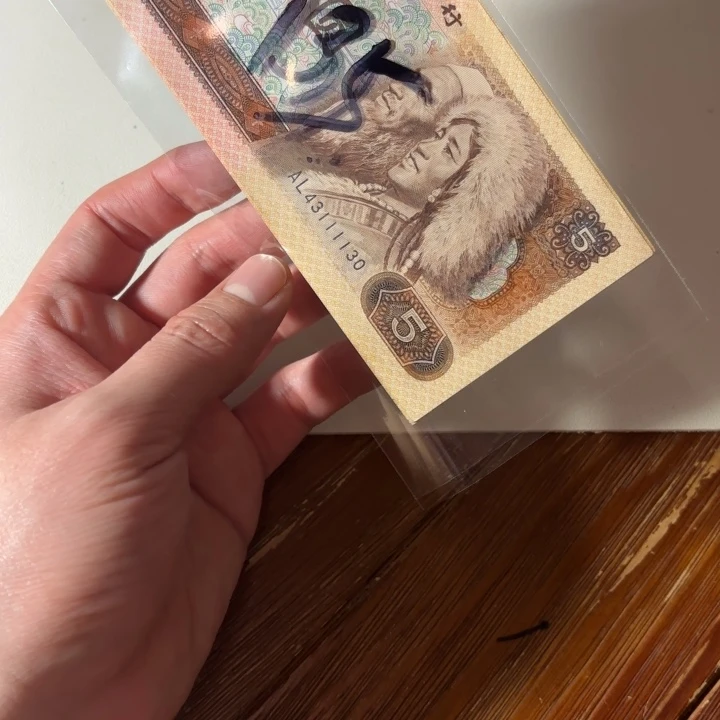 1980年5元一对一对