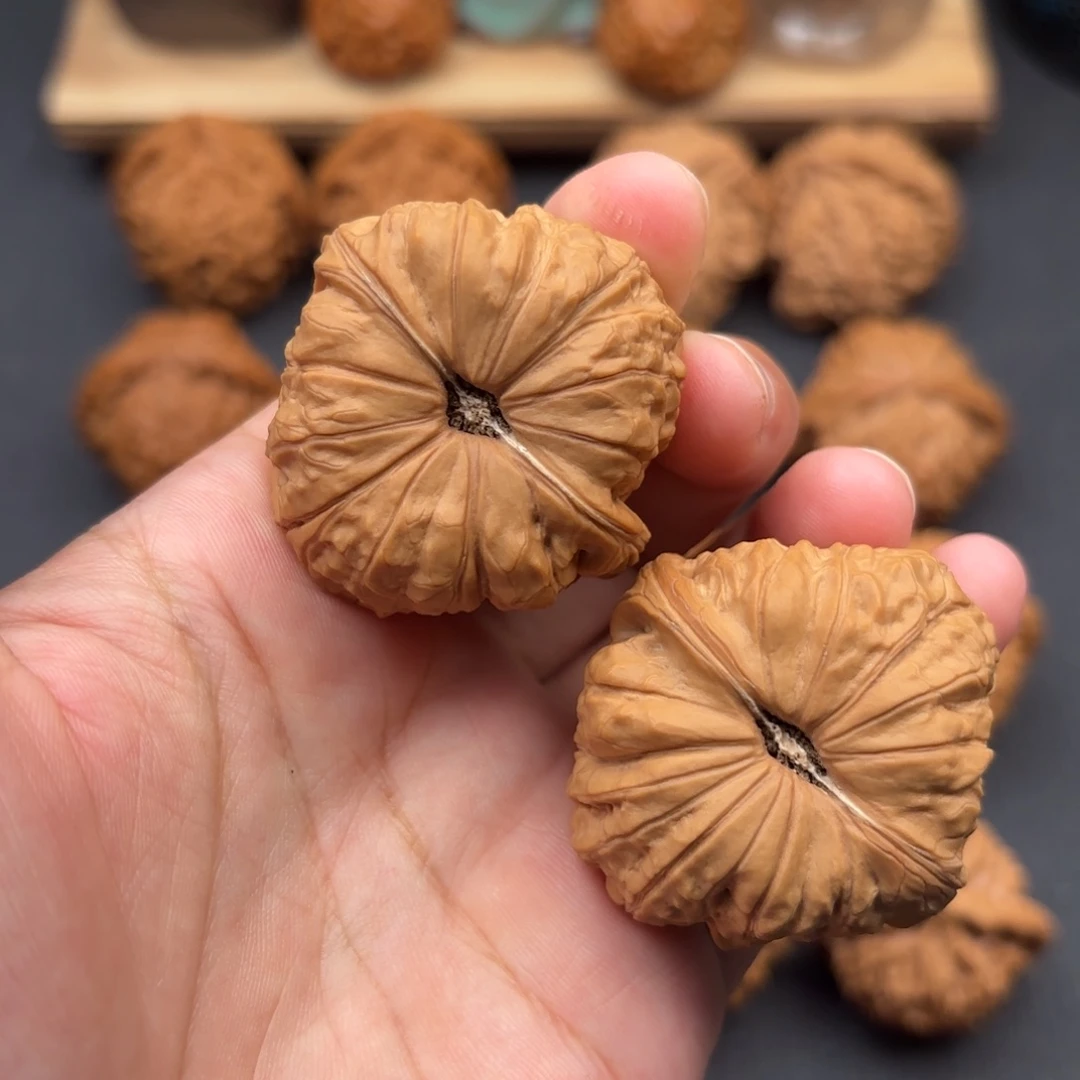 文玩核桃把件南瓜墩42