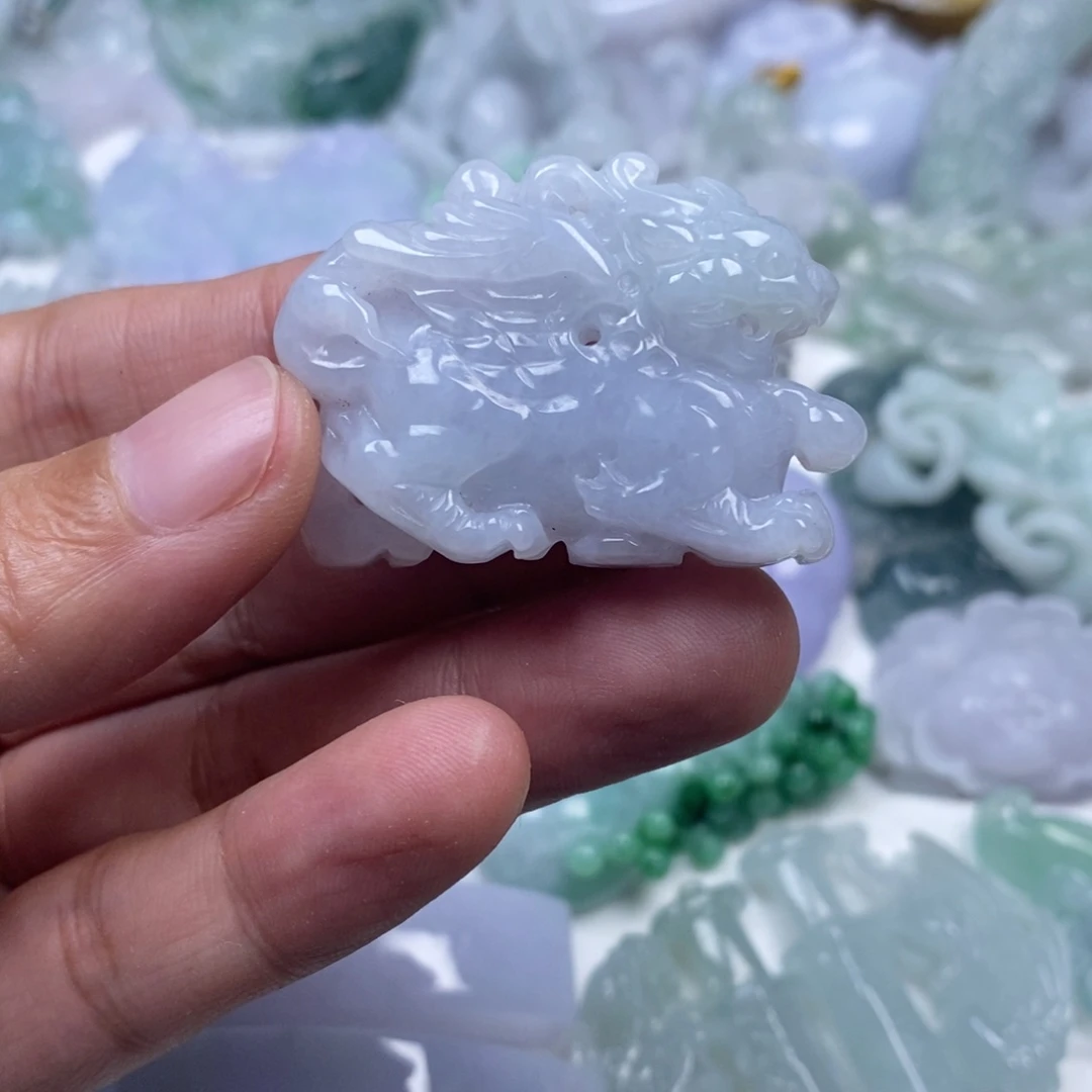 颈饰未镶嵌翡翠石*翡翠