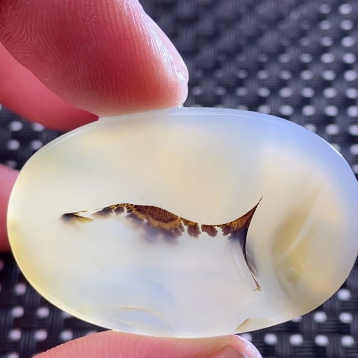 玛瑙/玉髓吊坠(不含链)未镶嵌微*着