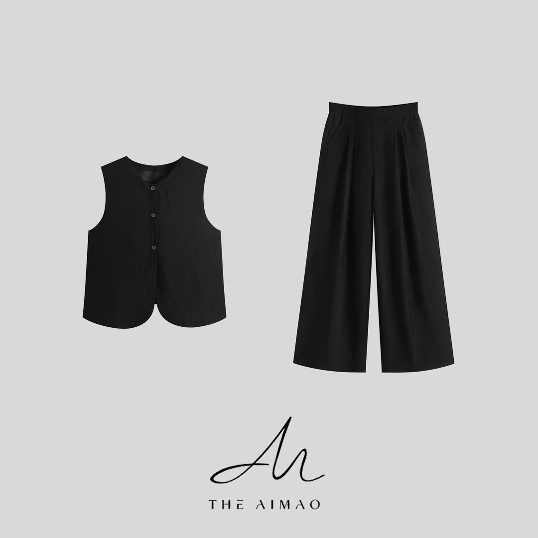 现货【THE AIMAO】“南法午后“100%醋酸140G丝滑抗皱两件套XYX82356