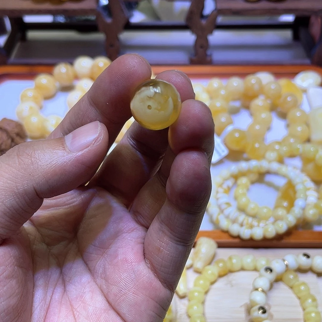 未镶嵌蜜蜡手串正****们15mmmmmmmmmmm