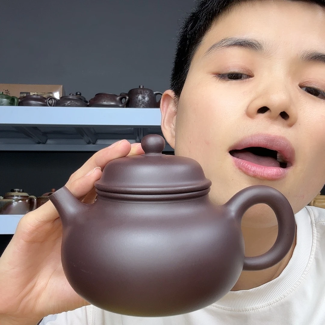 茶壶底槽青民间手艺人全手工制作