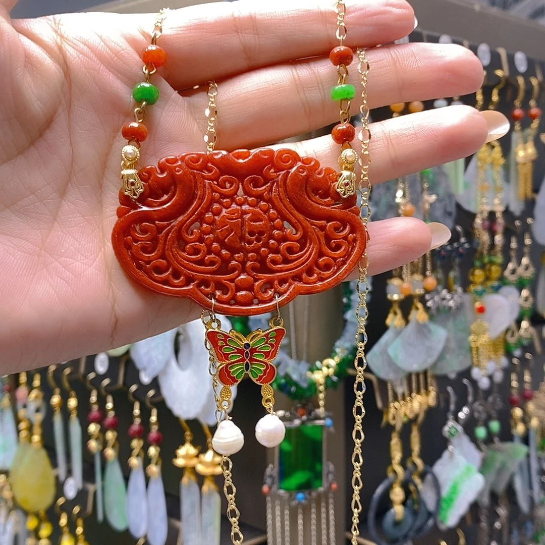 颈饰未镶嵌翡翠翡翠