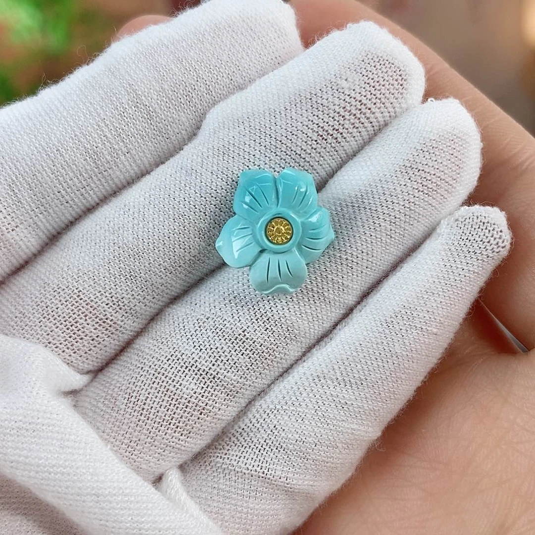 绿松石珠宝奇石未镶嵌