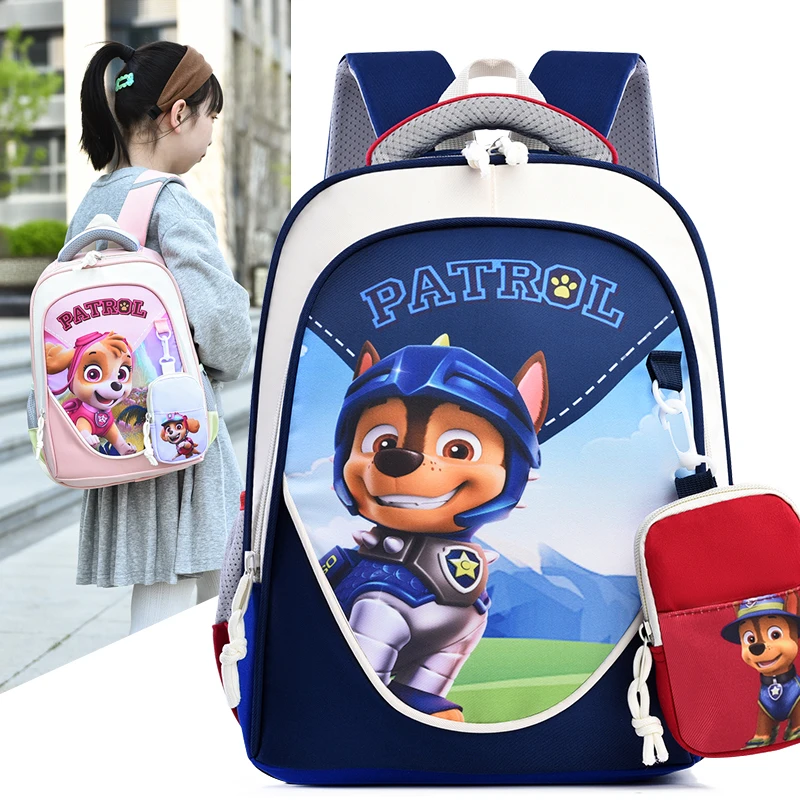 新款汪汪队书包男孩幼儿园大班学前班减负护脊女童一年级防水背包