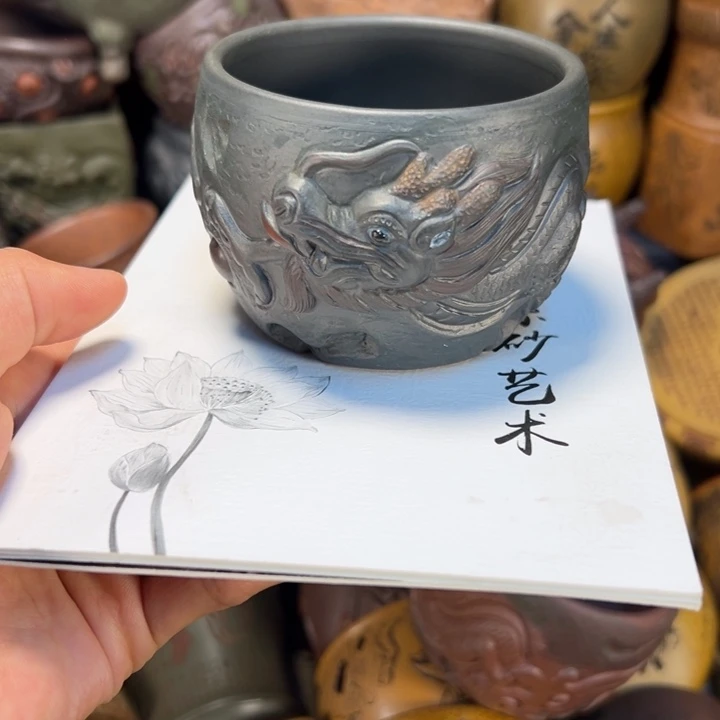紫砂茶杯宜兴先准备着