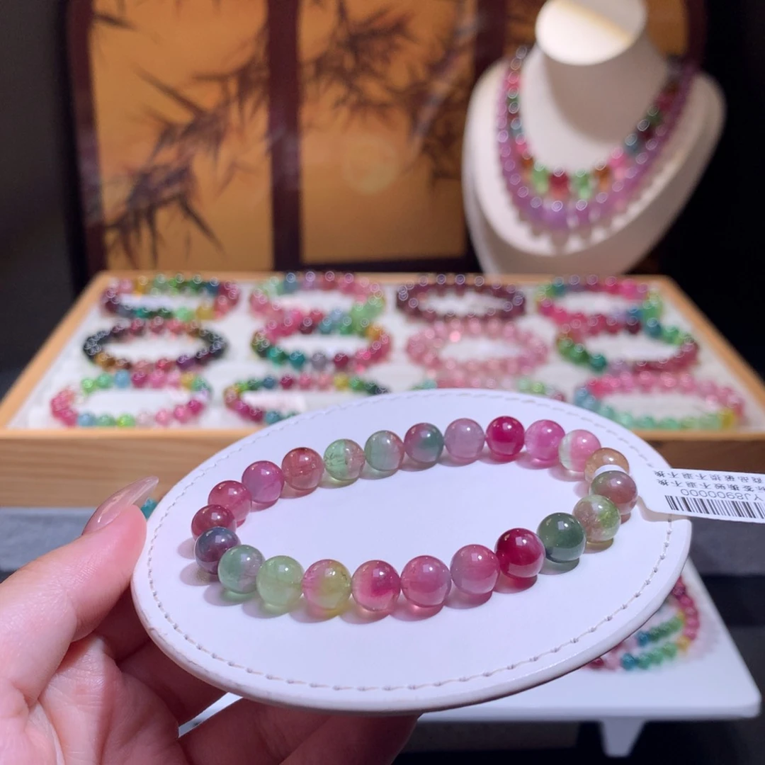 未镶嵌手链碧玺碧玺