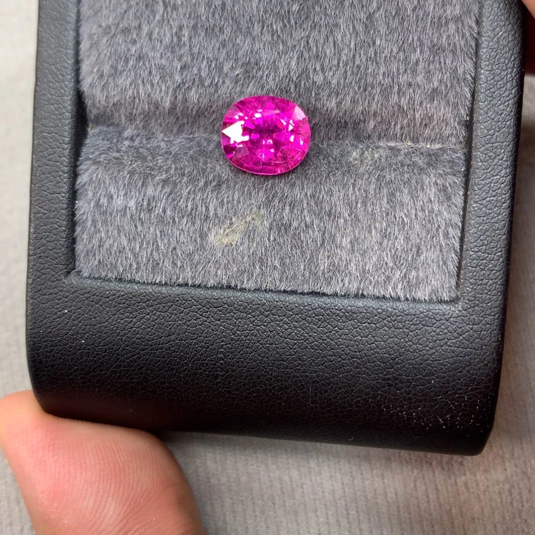 裸石未镶嵌碧玺3.5ct桃红玫瑰卢比来