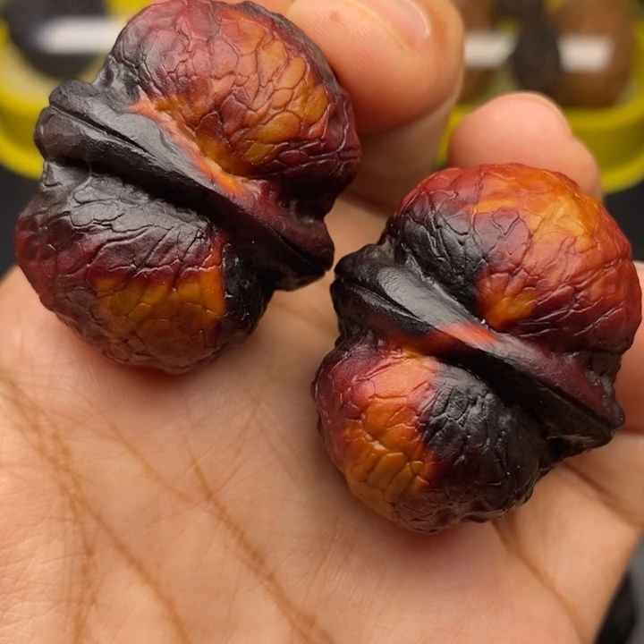 把件文玩核桃38尺帝王筋元宝