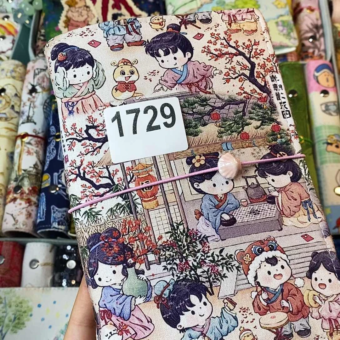 织绣A6活页不带纸1729