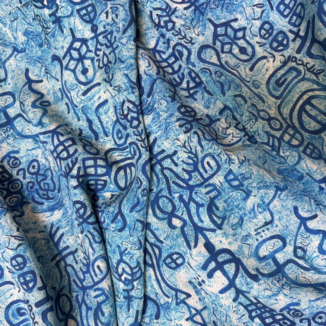 大秦时代  80支高档人造棉布头丝光棉斜纹贡缎面料夏季连衣裙布