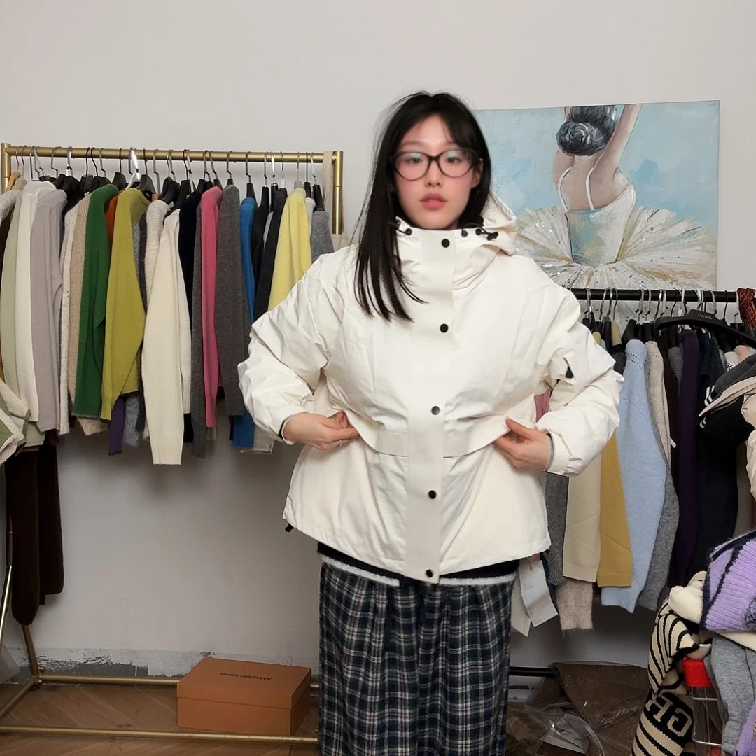 冲锋衣鹅绒服M号120
