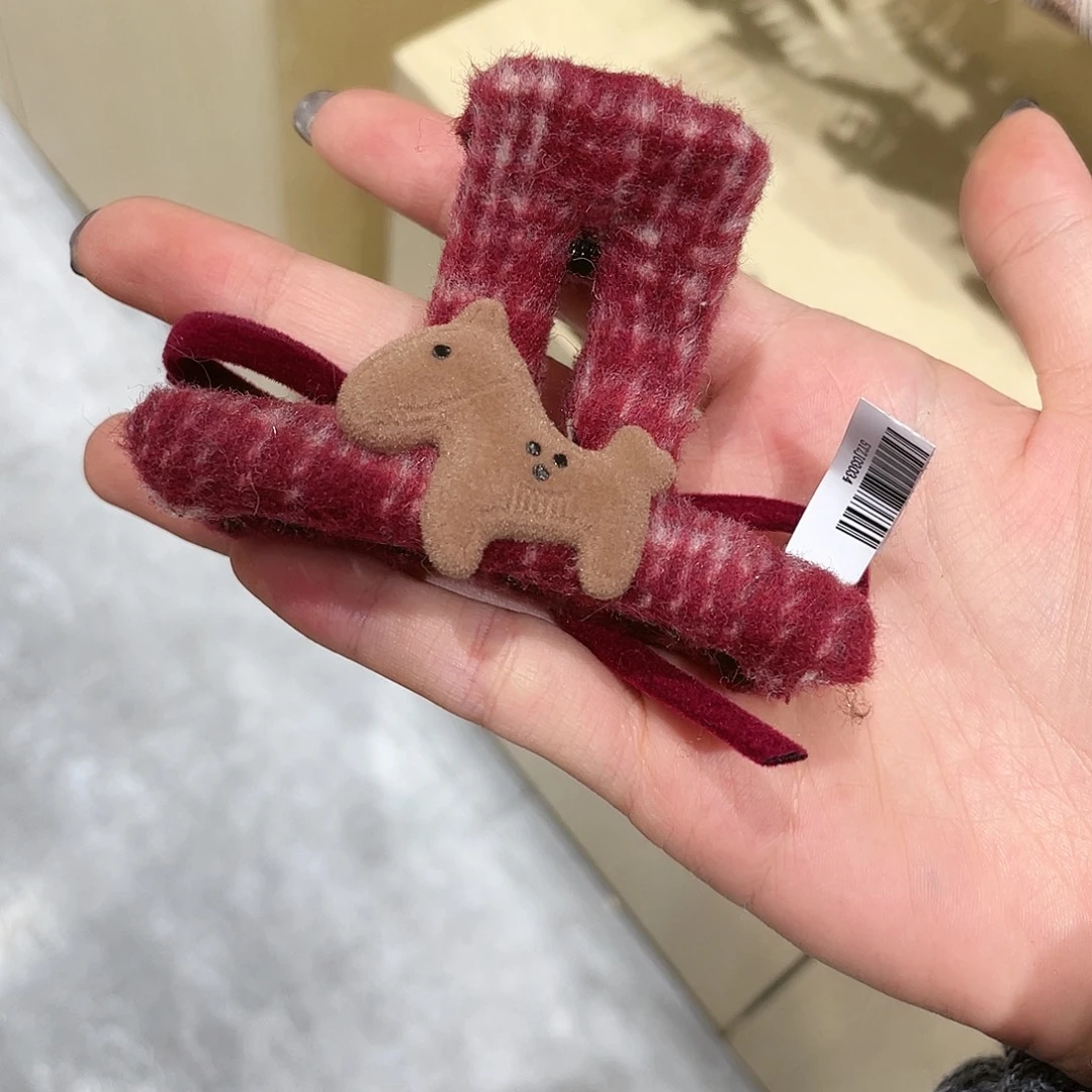 非金属红色小马9抓