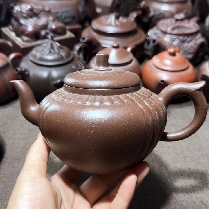 泥塑紫砂壶紫砂壶