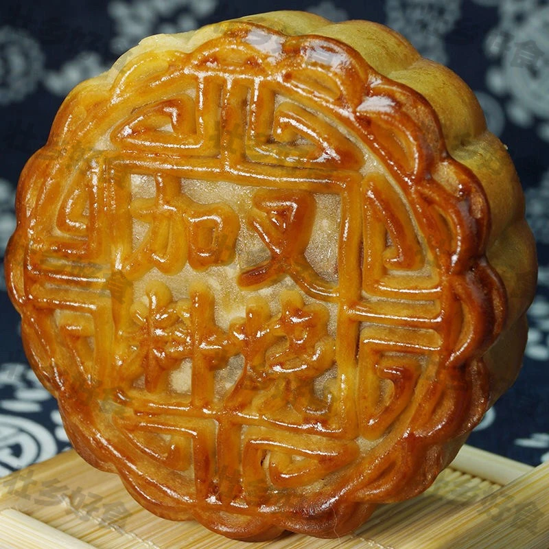 广式五仁叉烧月饼老式月饼中秋送礼油纸筒装叉烧猪肉广西玉林特产