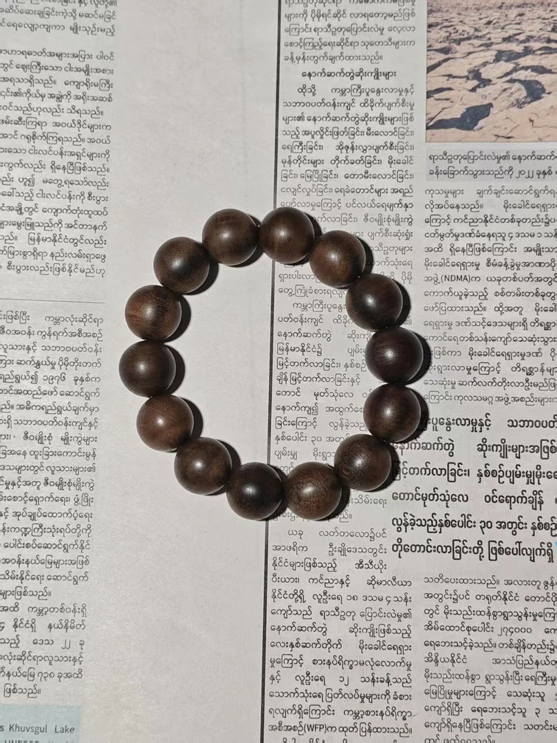 Y016沉香手串 尺寸约16mm（多样性发货）