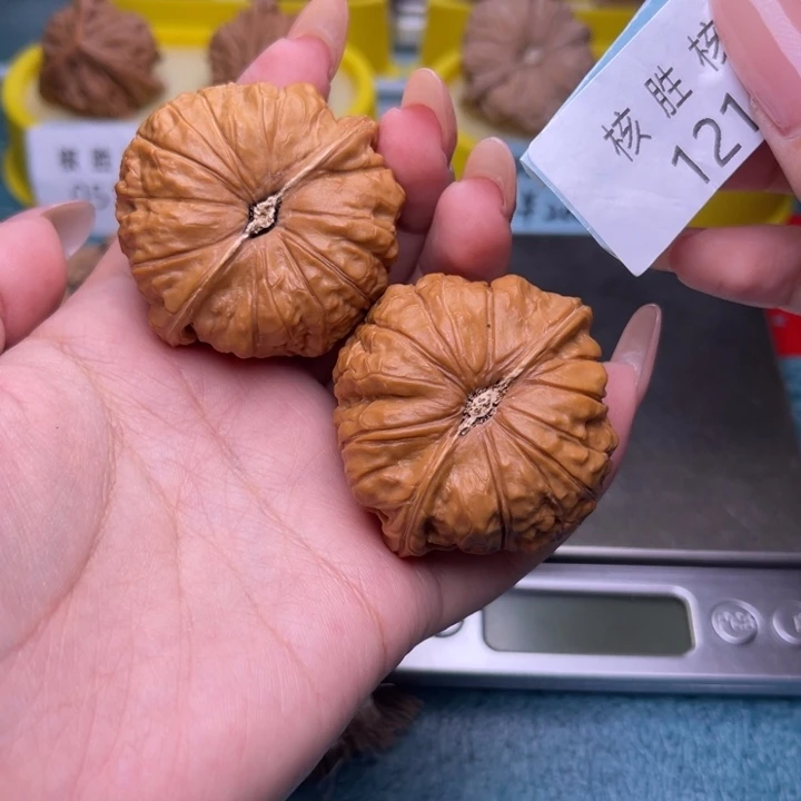 把件文玩核桃南瓜墩45.121