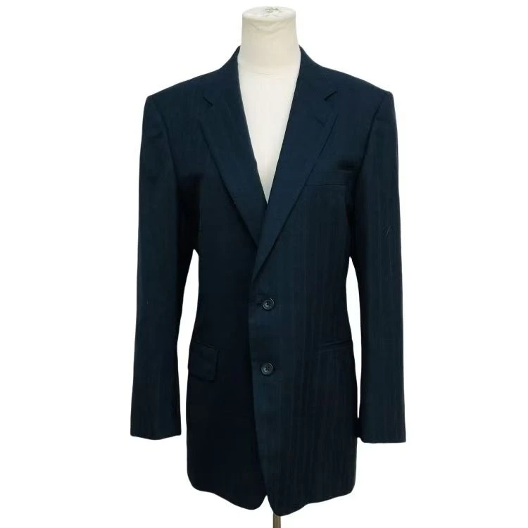 95新 BURBERRY/博柏利 巴宝莉条纹羊毛西装/CC0363