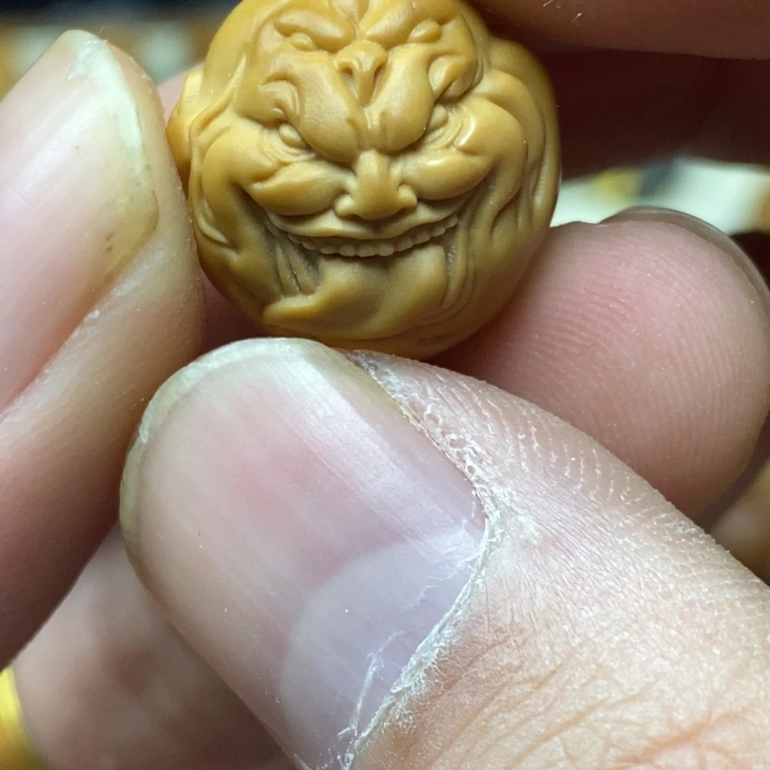 猴头核桃吊坠修罗舔僧