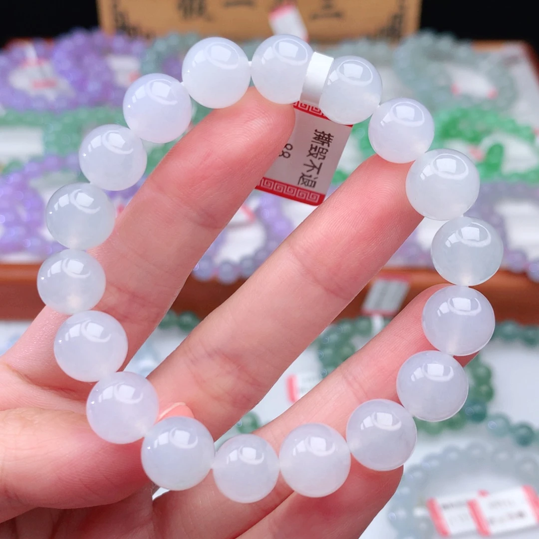 翡翠手链未镶嵌翡翠10.5mm