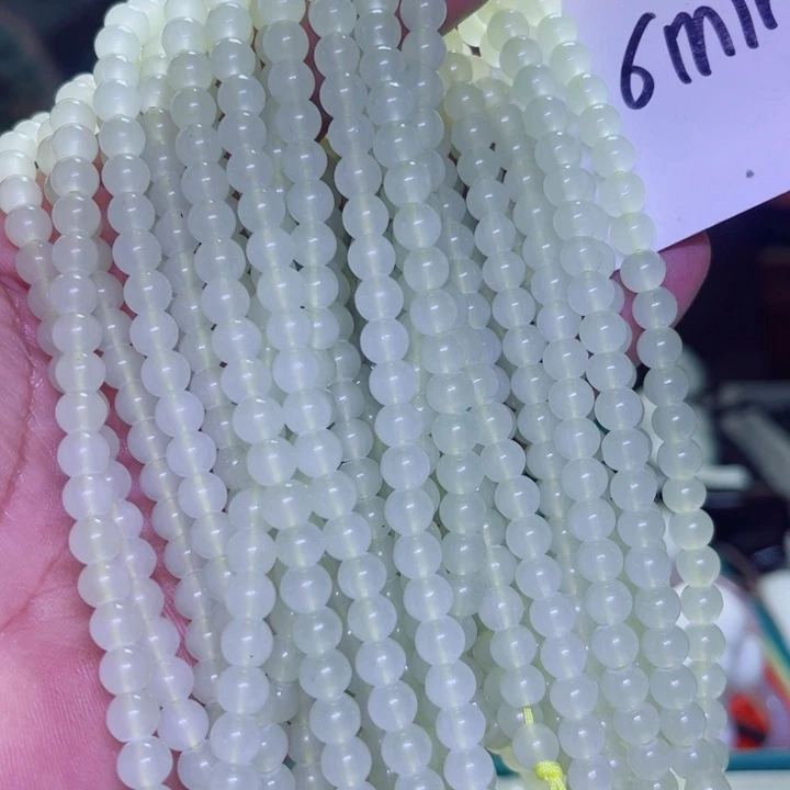 蛇纹石玉未镶嵌项链