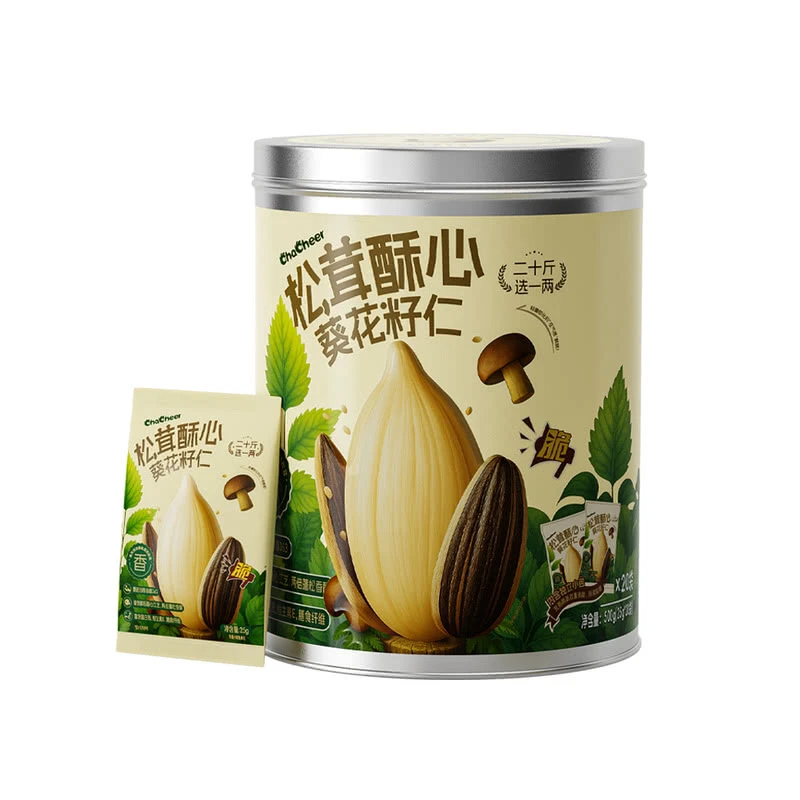 洽洽松茸酥心葵花籽仁500g零食