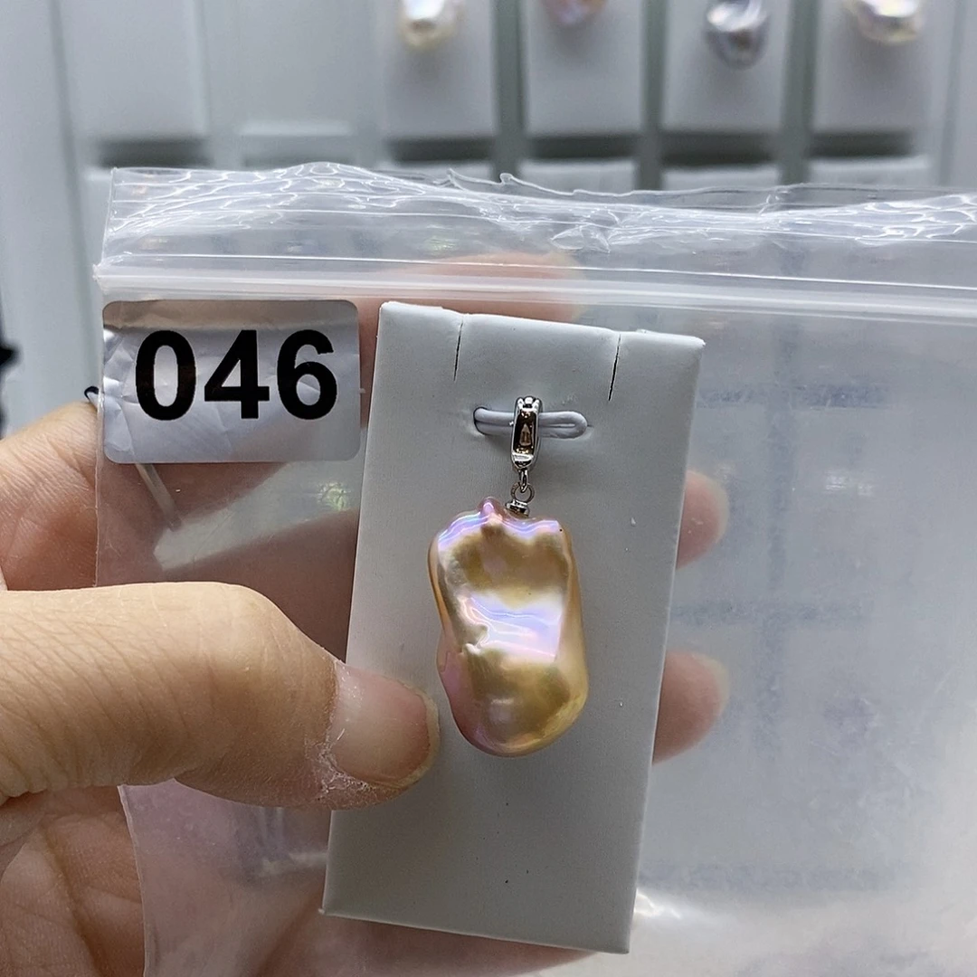 颈饰合金淡水珍珠