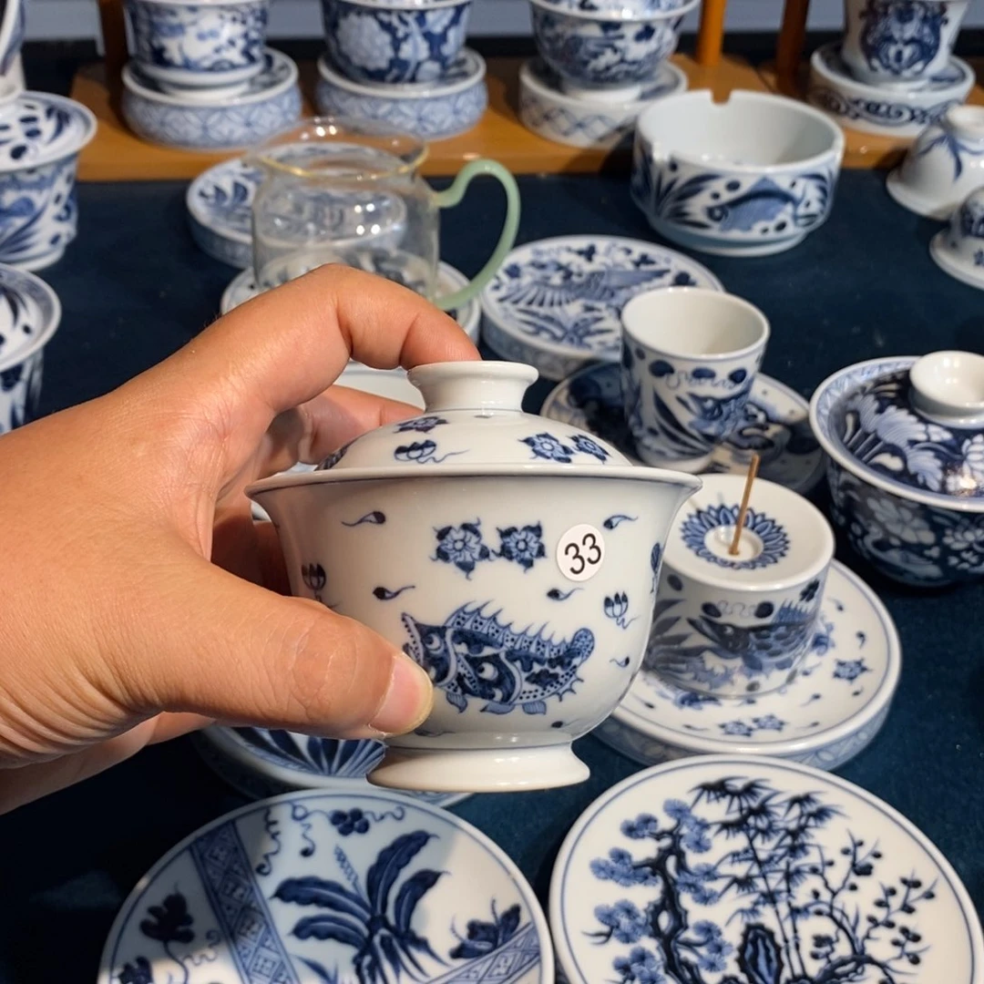 我***吖景德镇手工手绘茶器
