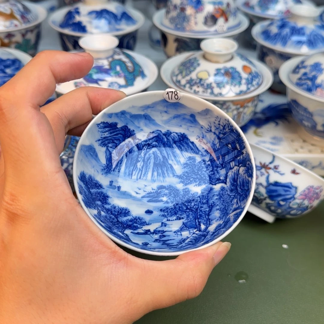 彦祖纯手工手绘茶具178