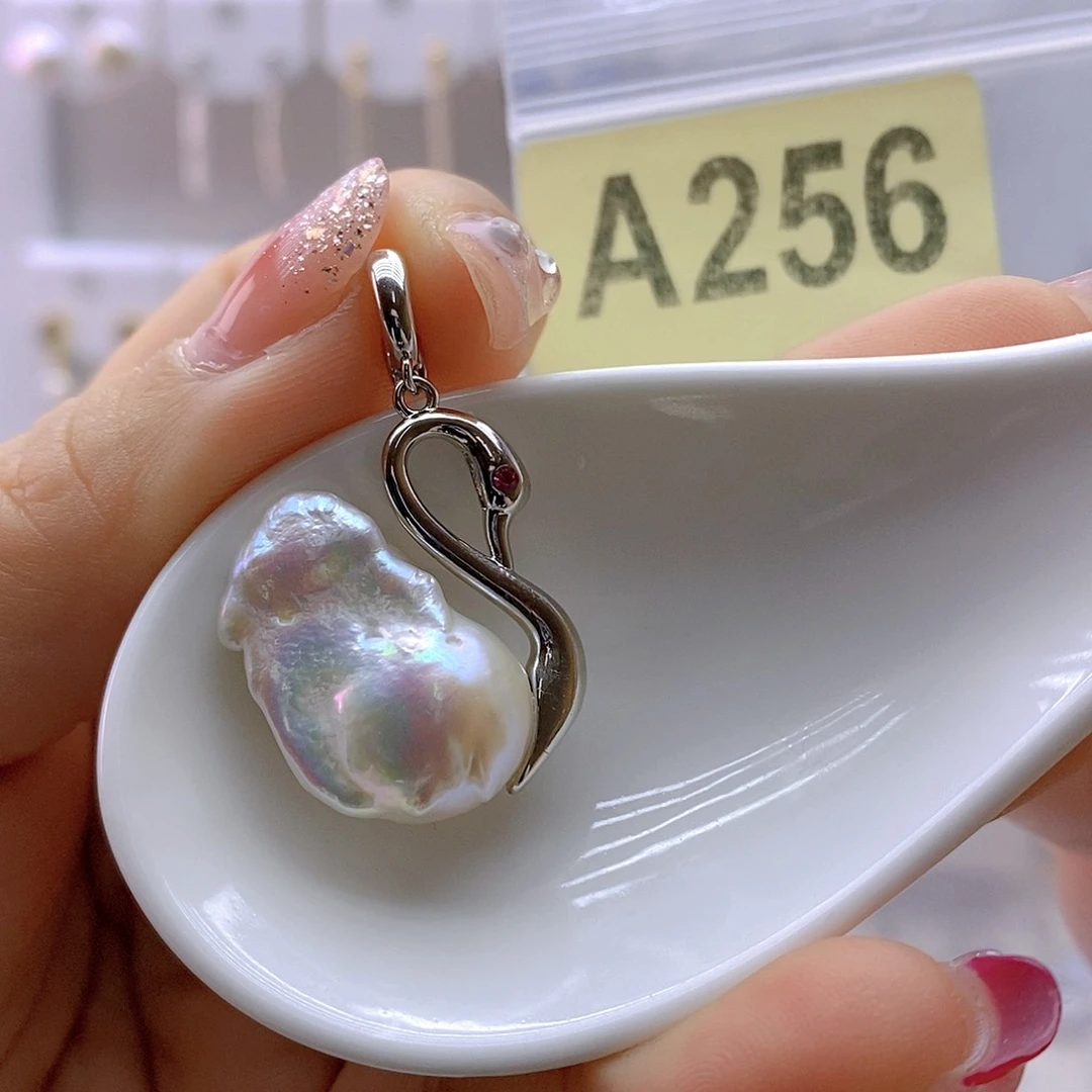 淡水珍珠颈饰银S925镶嵌